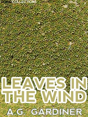 cover image of Leaves In the Wind